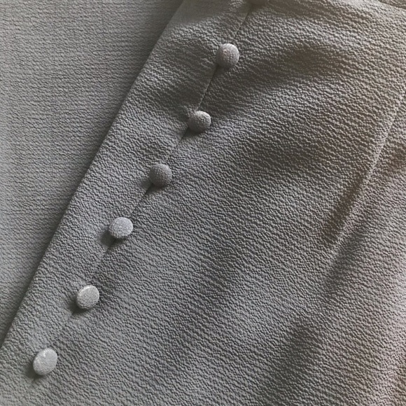 monteau Faux Button Front Full Skirt - Picture 3 of 10